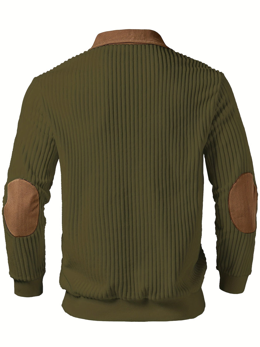Dante | Sweater bicolor con cierre corto