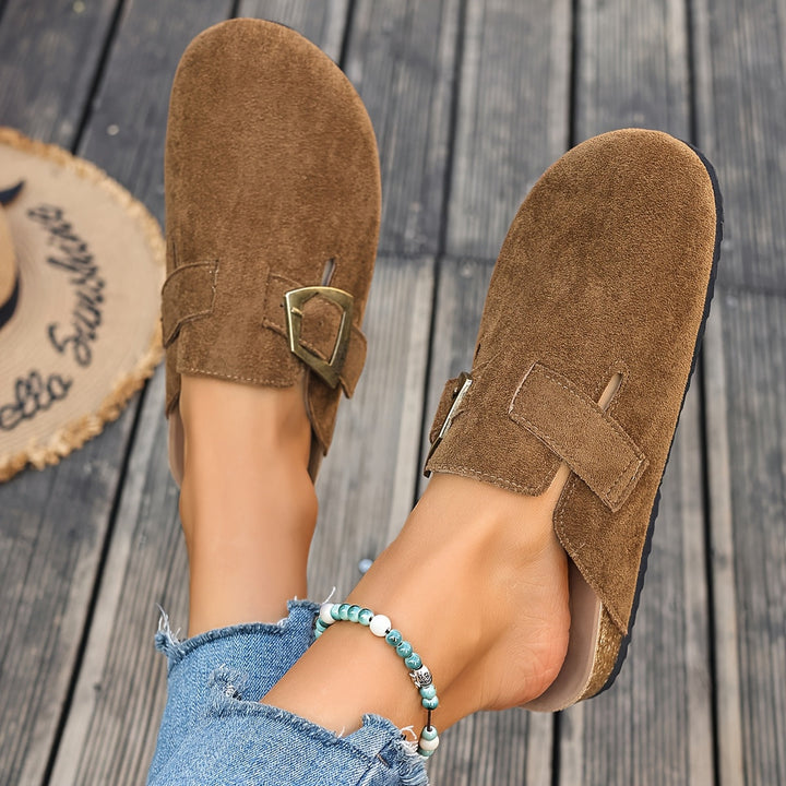 Priscilla | Mules con hebilla