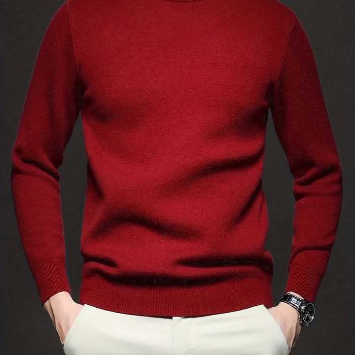 Ronald | Sweater cuello subido para hombre