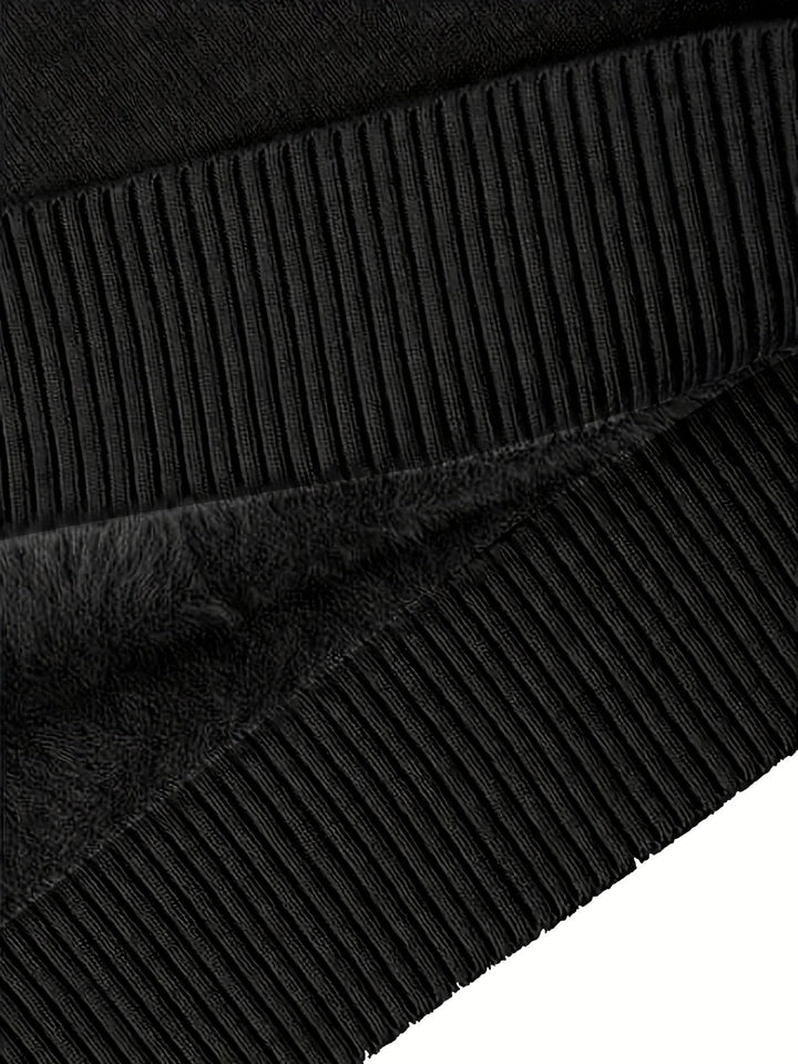 Linda | Sweater cuello alto con forro afelpado