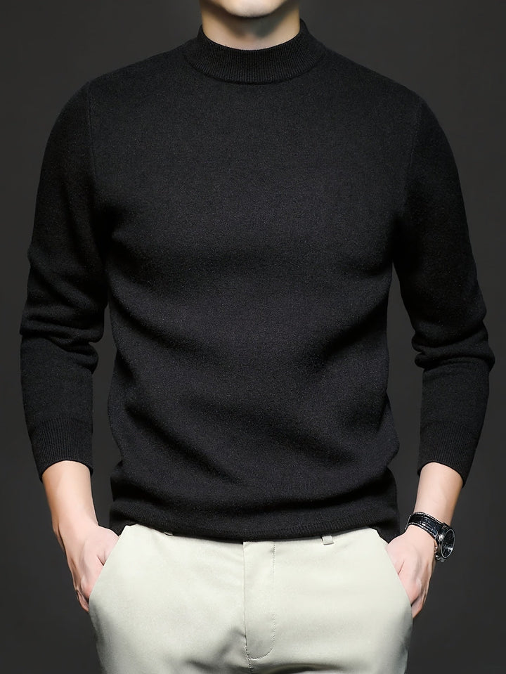 Ronald | Sweater cuello subido para hombre