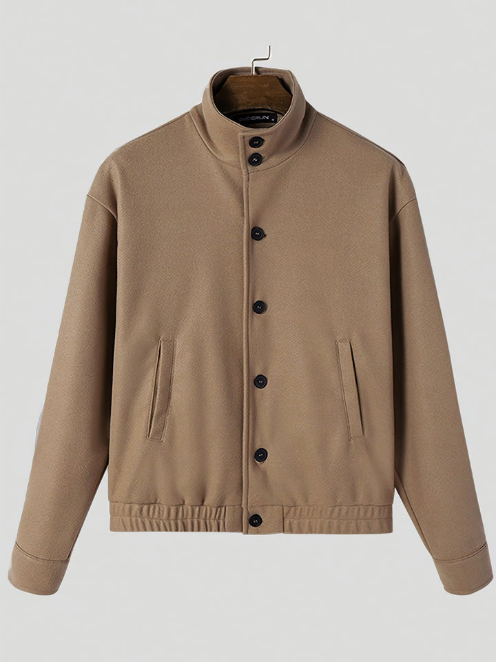 Lucio | Chaqueta bomber abotonada