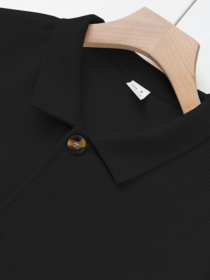 Luis | Chaqueta con botones y textura