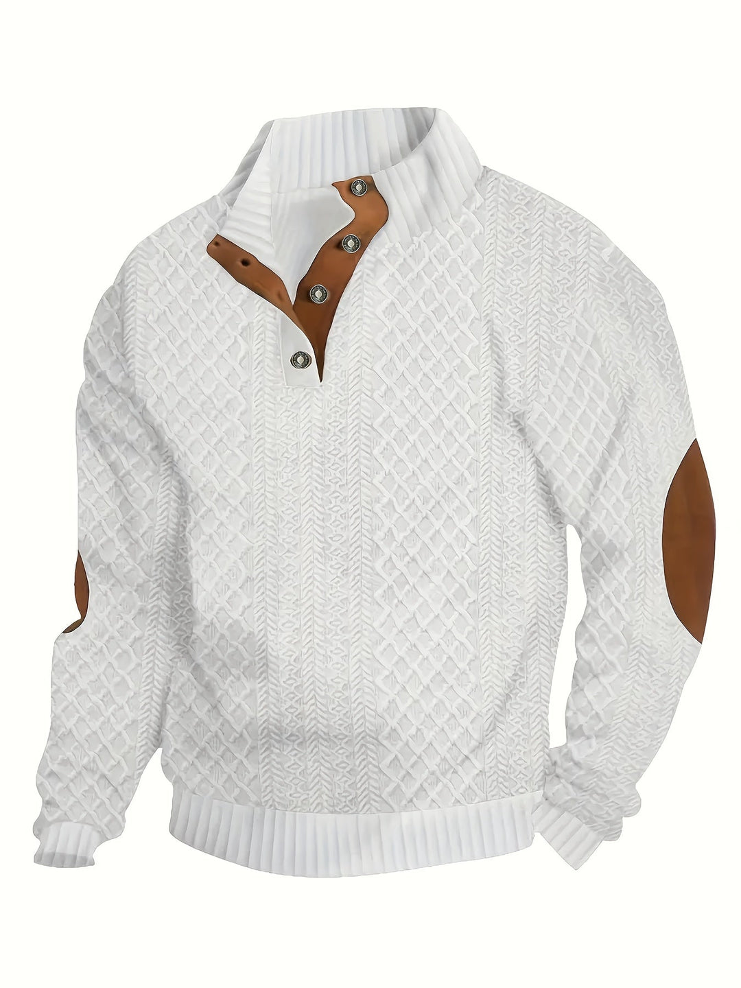 Recaredo | Sweater de cuello alto con botones