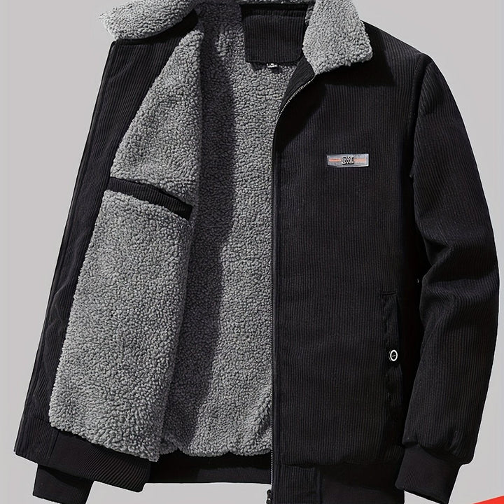 Fernando | Chaqueta de hombre forrada en peluche