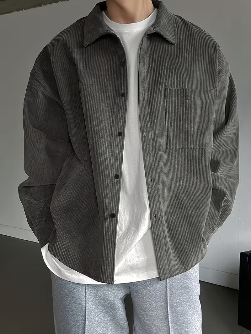 Julio | Chaqueta de cotelé manga larga