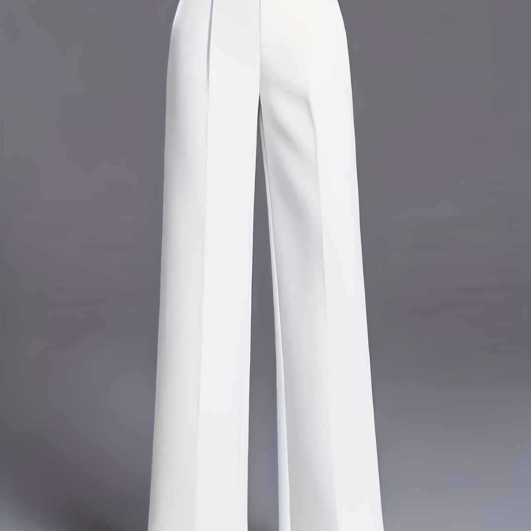 Maximiliana | Pantalón de tiro alto pierna ancha
