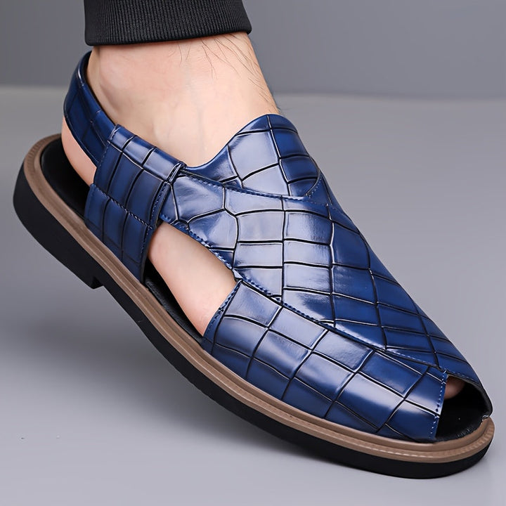 Gastón | Sandalias de diseño tejido para hombre