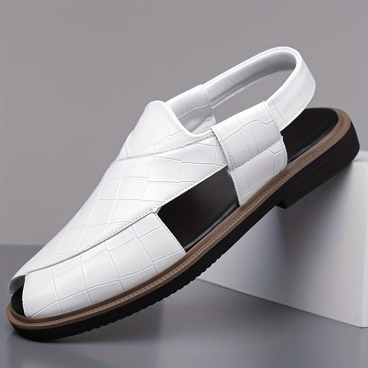 Gastón | Sandalias de diseño tejido para hombre