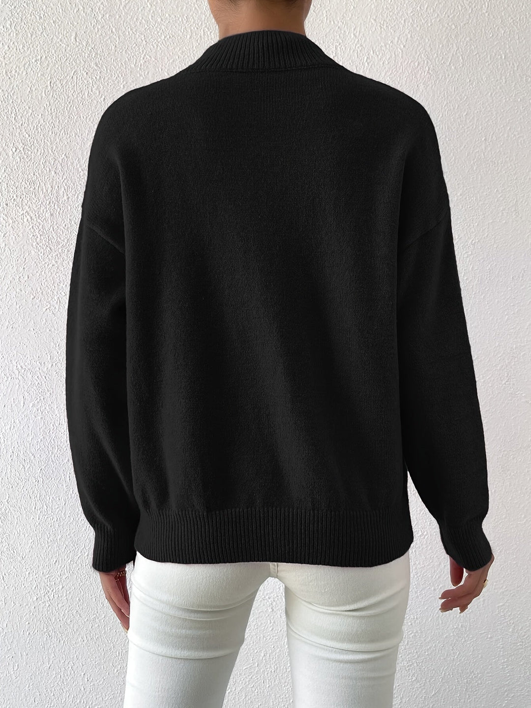 Sandra Andrea | Sweater cuello mock