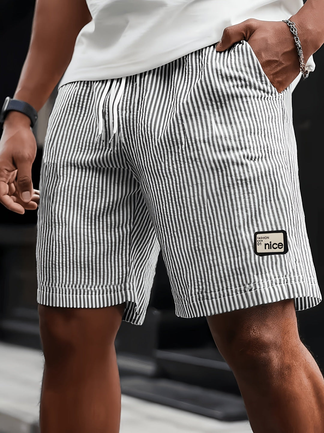 Fortunato | Shorts casuales de corte relajado