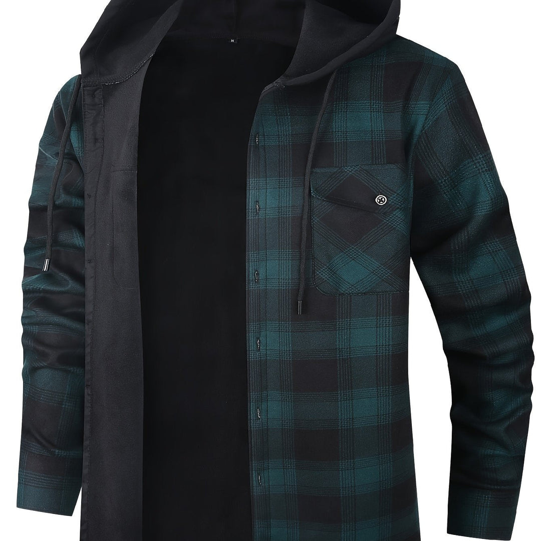 Mariano | Chaqueta camisera con capucha