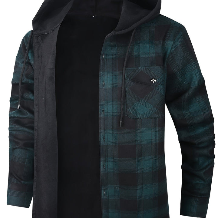 Mariano | Chaqueta camisera con capucha