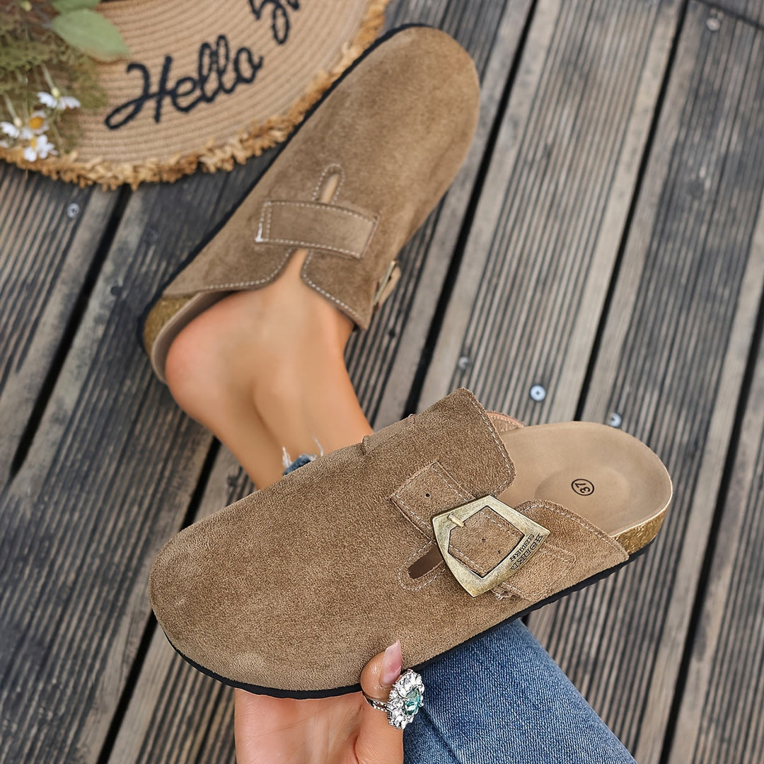 Priscilla | Mules con hebilla