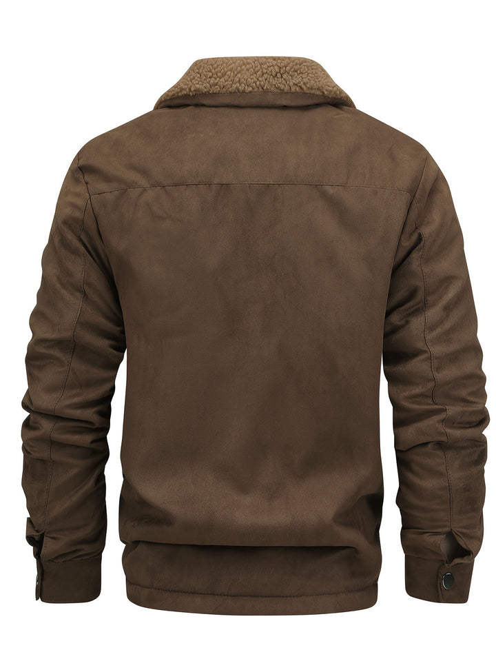 Timoteo | Chaqueta de hombre forrada en peluche