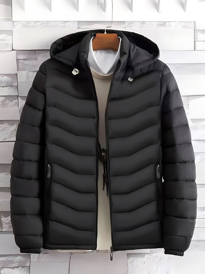 Enzo | Parka acolchada con capucha desmontable