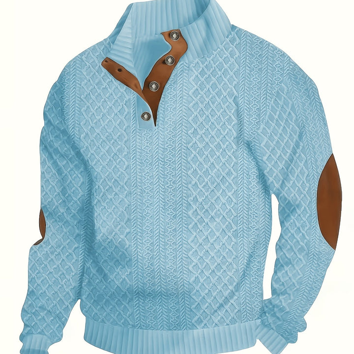 Recaredo | Sweater de cuello alto con botones
