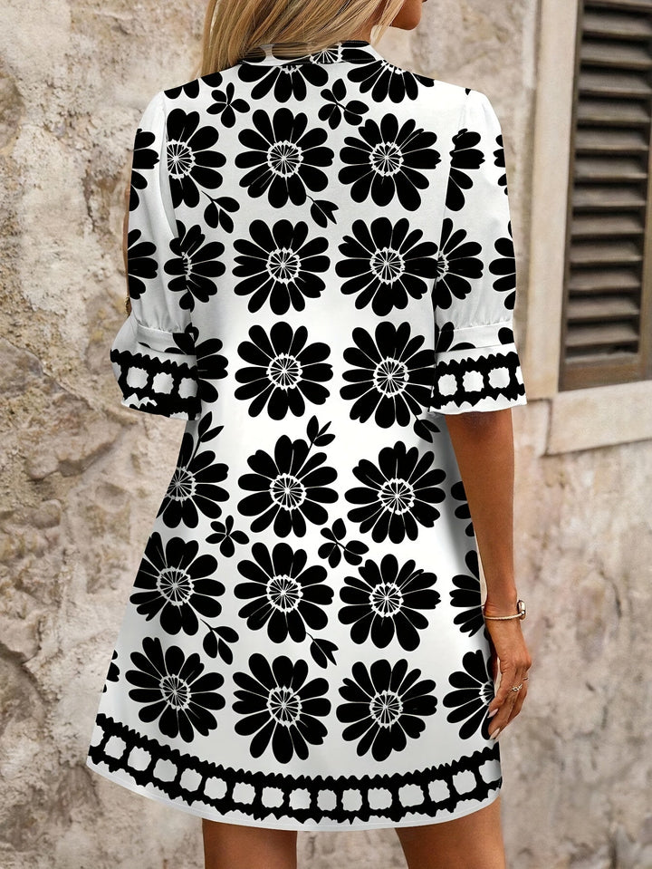 Ivette | Vestido corto floral