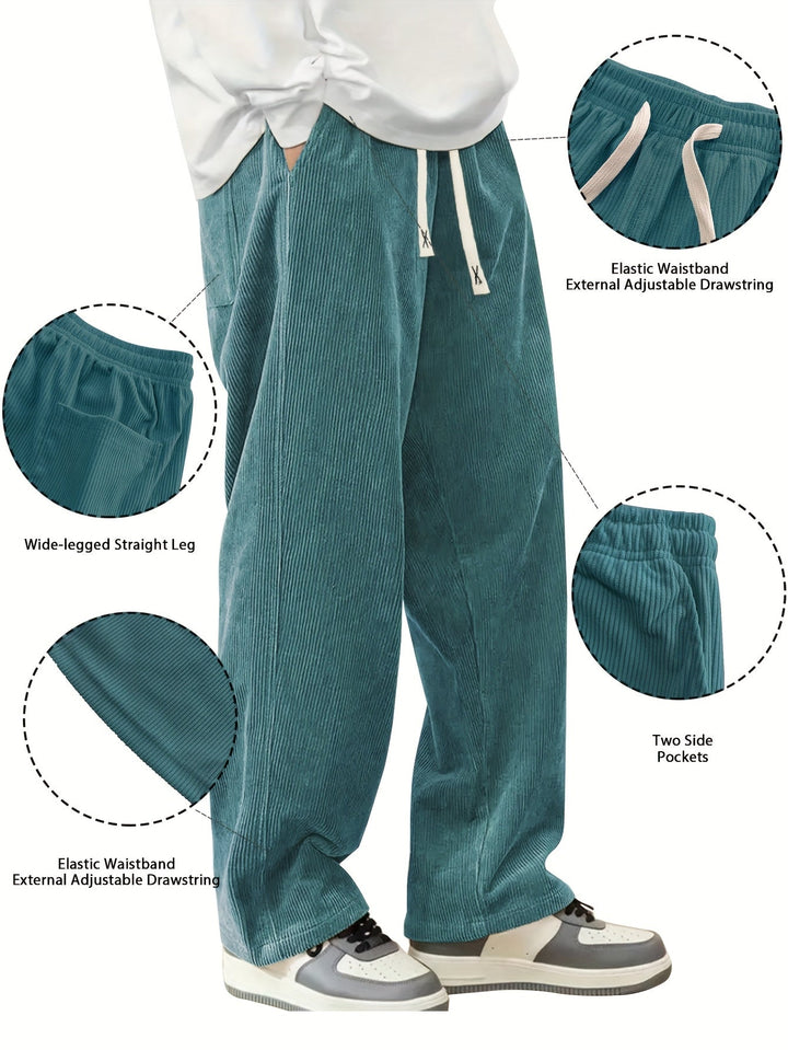 Hebert | Pantalones rectos holgados