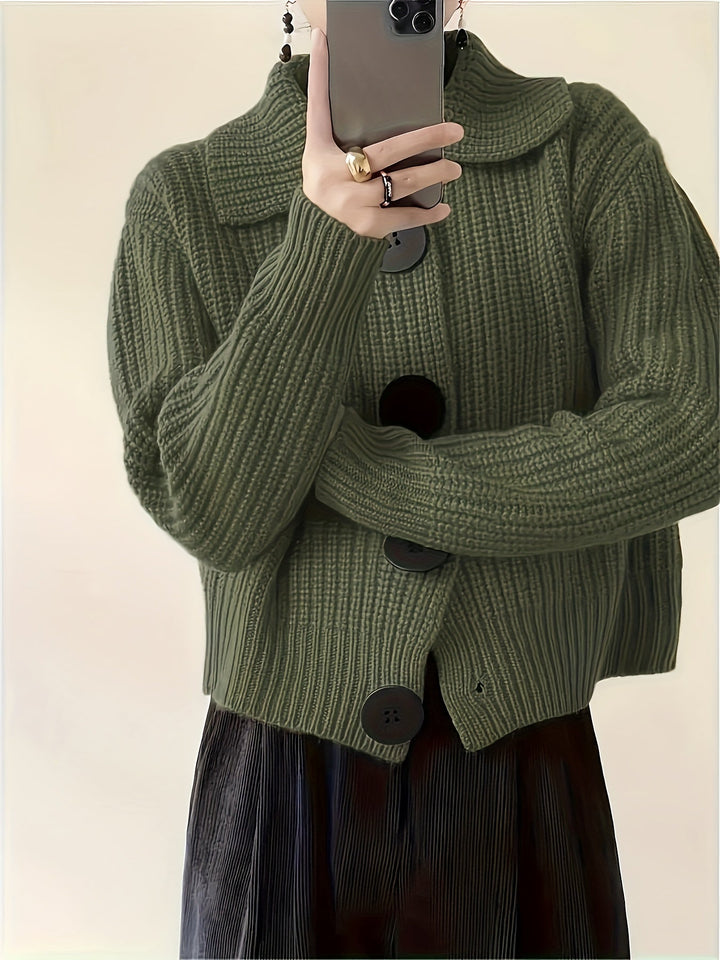 Ariadna | Sweater tejido a canalé