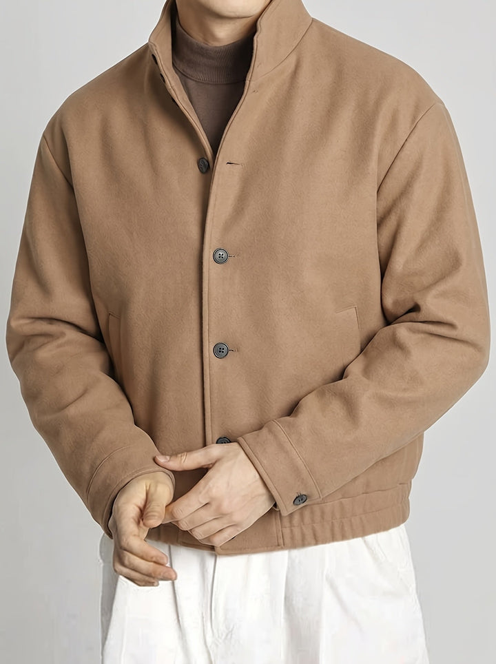 Lucio | Chaqueta bomber abotonada