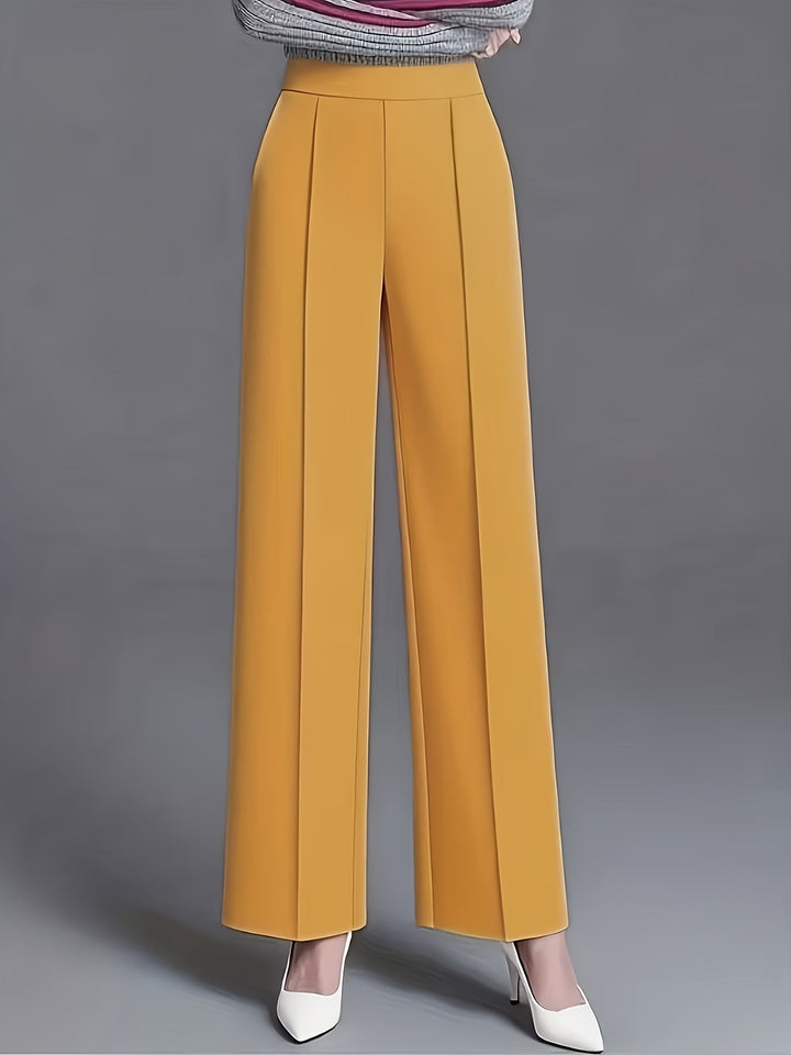 Maximiliana | Pantalón de tiro alto pierna ancha