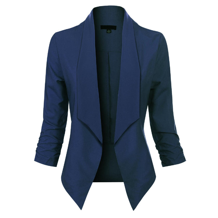 Mariana | Blazer de solapa cruzada sin botones