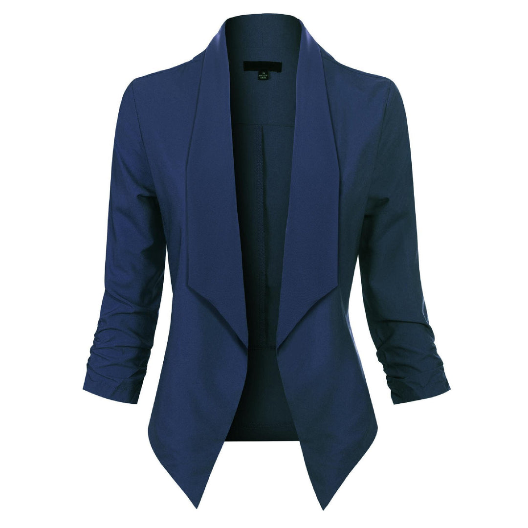 Mariana | Blazer de solapa cruzada sin botones