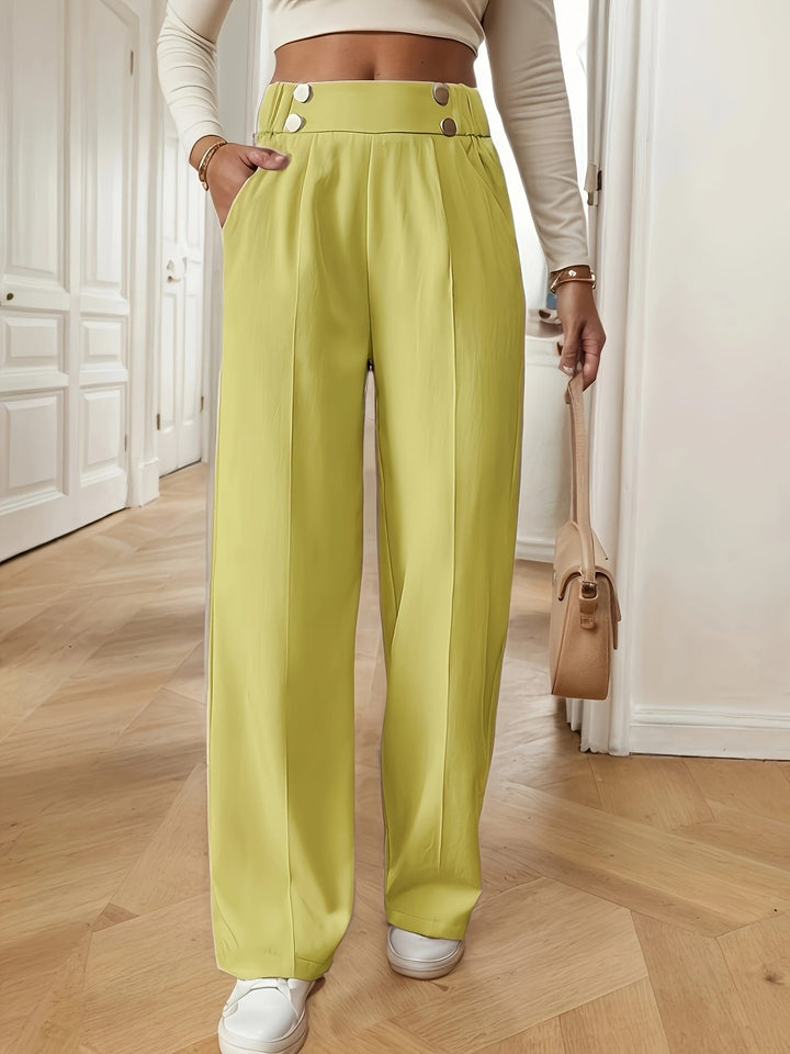 Rayén | Pantalón de tiro alto de vestir