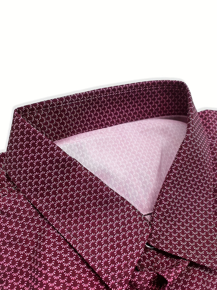 Antonio | Camisa de hombre con estampado menudo