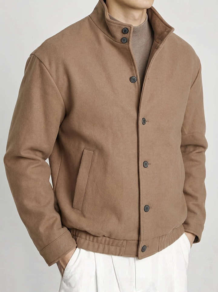 Lucio | Chaqueta bomber abotonada