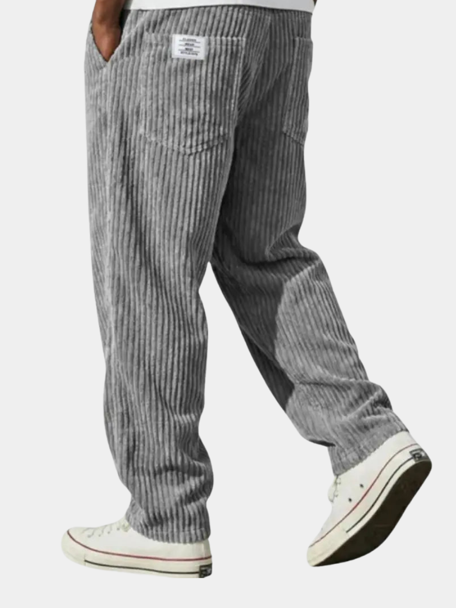 Mauricio | Pantalón de cotelé de corte relajado