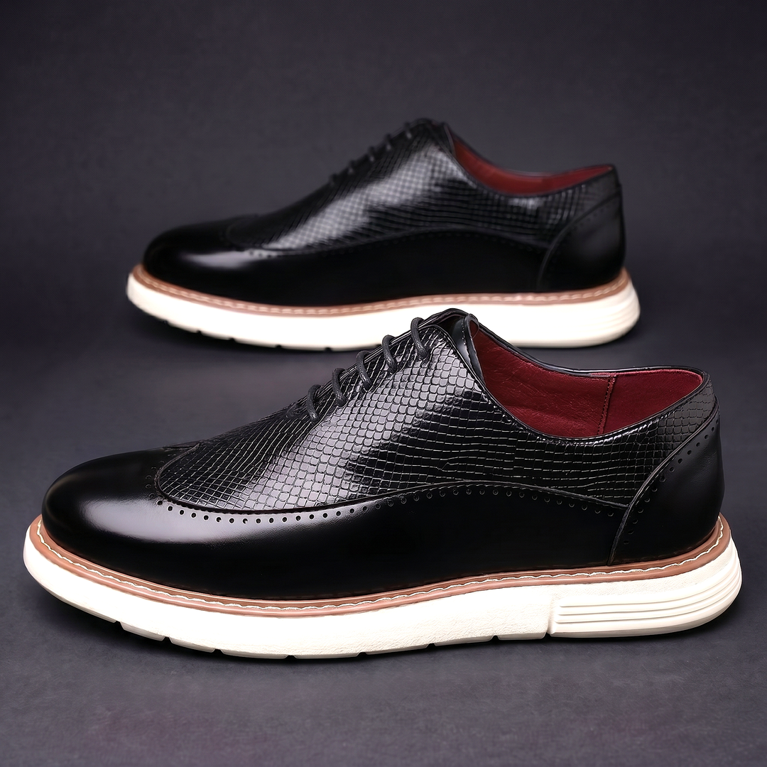 Federico | Zapatos oxford con puntera brogue