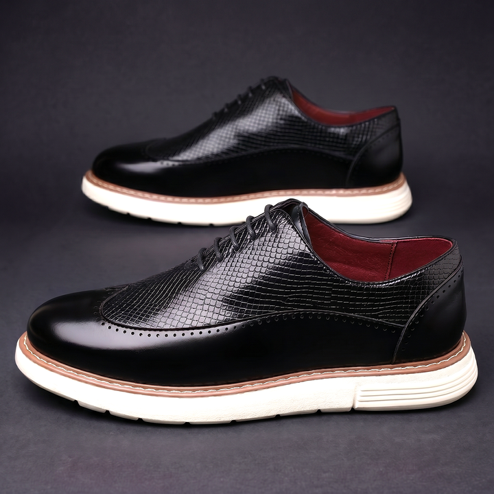 Federico | Zapatos oxford con puntera brogue