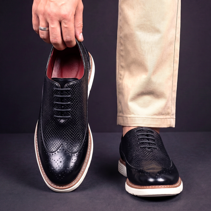 Federico | Zapatos oxford con puntera brogue