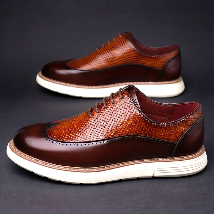 Federico | Zapatos oxford con puntera brogue