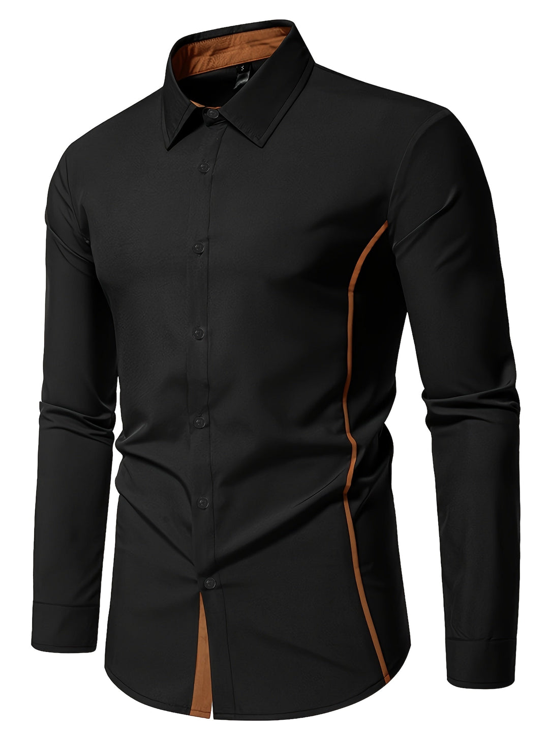 Rubén | Camisa slim con ribete en contraste
