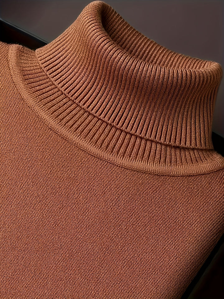 Agustín | Sweater cuello alto de hombre