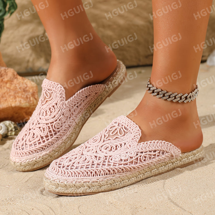 Mayra | Mules tejidas slip-On