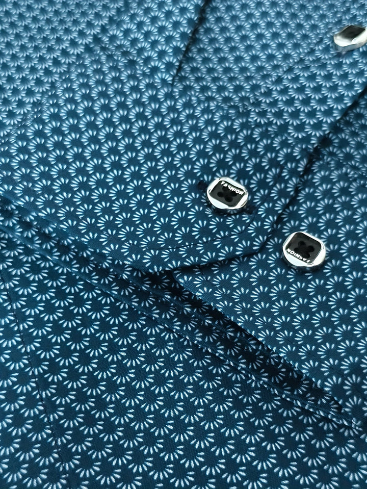 Antonio | Camisa de hombre con estampado menudo