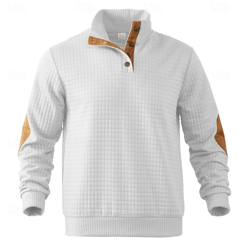 Patricio | Sweater texturado con cuello alto
