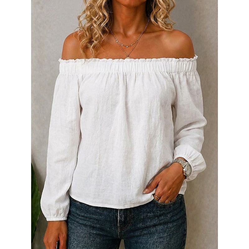 Paulette | Blusa hombros descubiertos