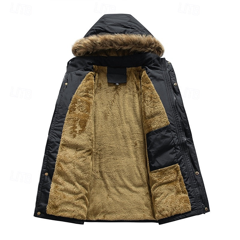 Dionisio | Parka acolchada con capucha