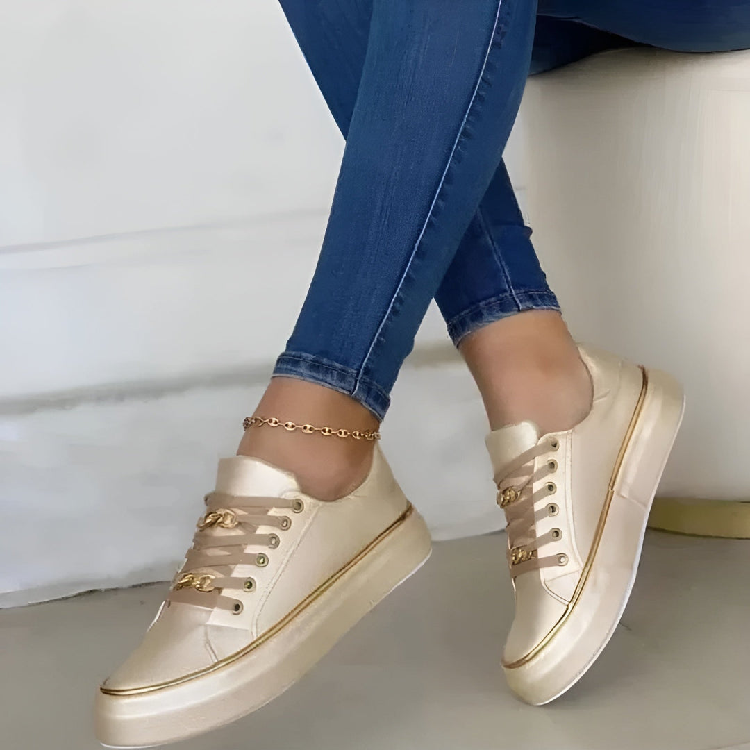 María Ángela | Zapatillas slip-On de plataforma