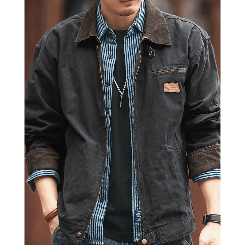 Pascual | Chaqueta utilitaria de cuello camisero