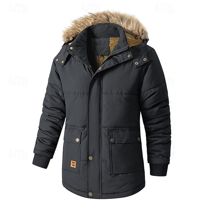 Dionisio | Parka acolchada con capucha