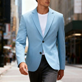 Marcos | Blazer cruzado simple de corte sastre
