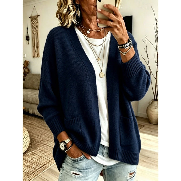Maruja | Cardigan abierto holgado