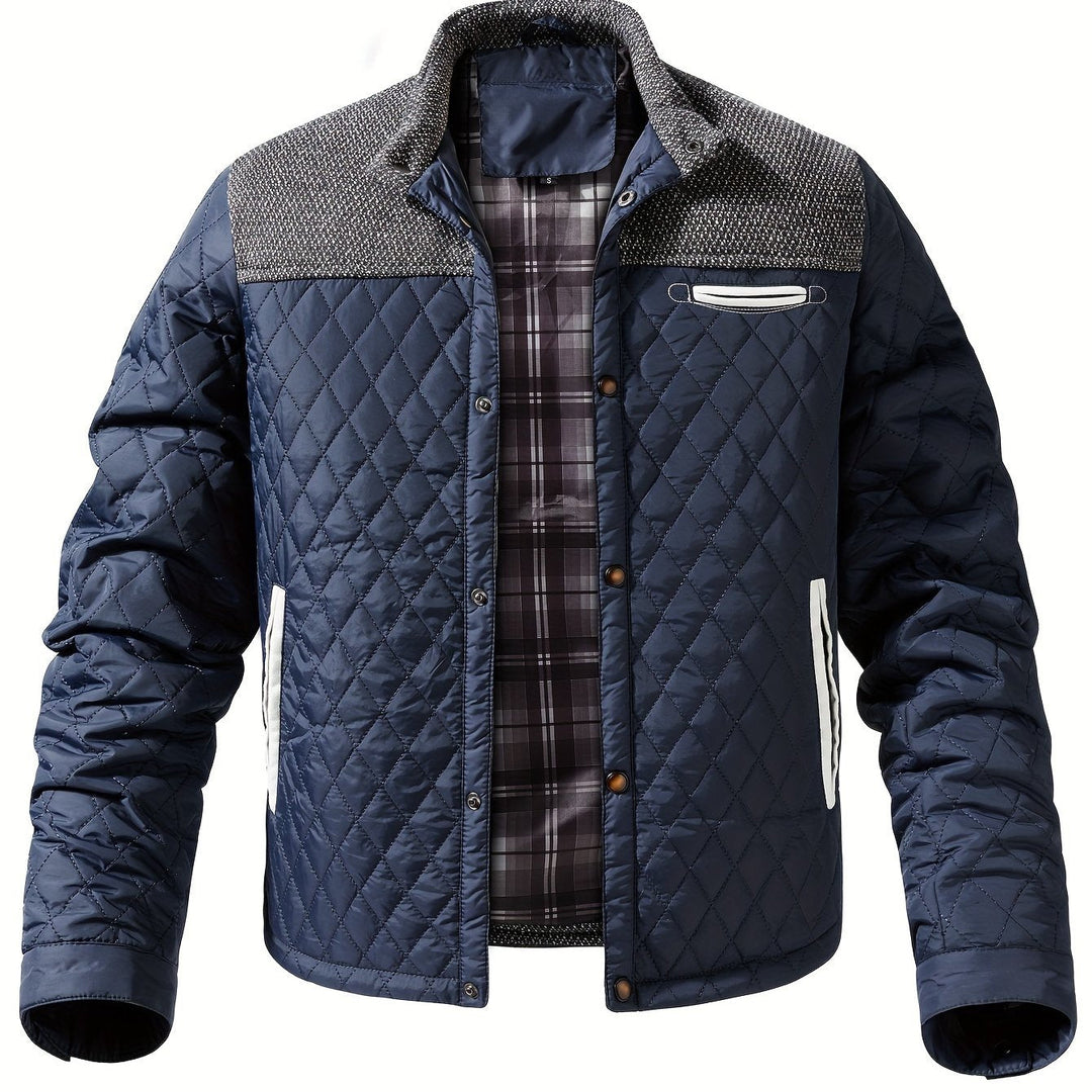 Raúl | Chaqueta acolchada con cuello alto