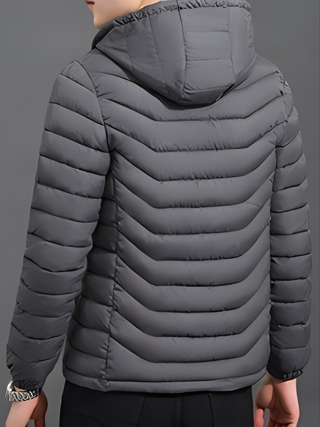 Enzo | Parka acolchada con capucha desmontable